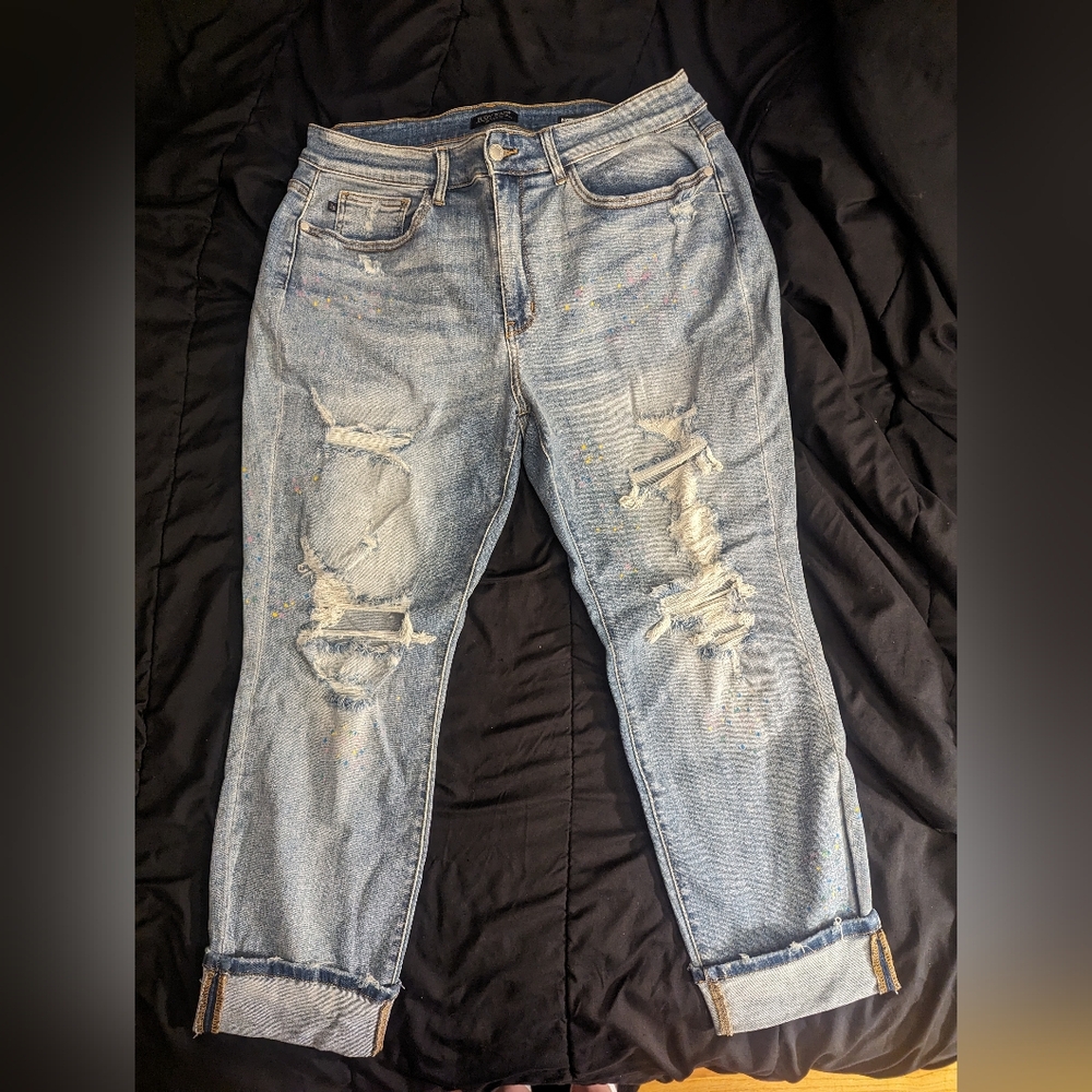 Judy Blue 18w Boyfriend fit jeans